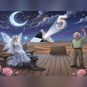 General Relativity Solved by Fairygodmother in a music video 😂